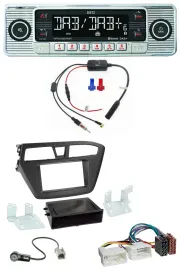 Dietz DAB USB MP3 Bluetooth Autoradio für Hyundai i20 (2014-2020)