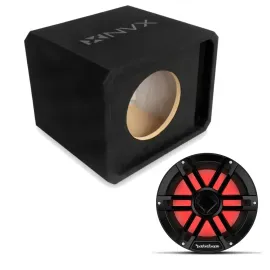 Сабвуфер пассивный для морского применения NVX NE101P_M1D410B 1x10", щелевой фазоинвертор, корпус из MDF 3/4"