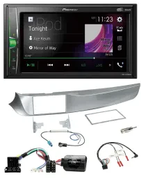 Автомагнитола для Alfa Romeo Giulietta 2010–2014 Pioneer 2DIN DAB USB Bluetooth