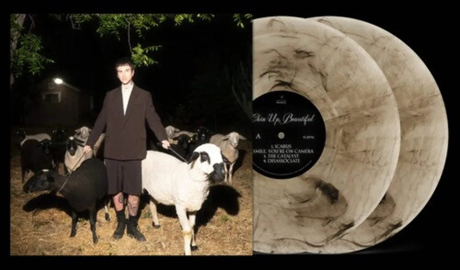Jutes - Chin Up, Beautiful [Milky Black Vinyl] NEW Vinyl