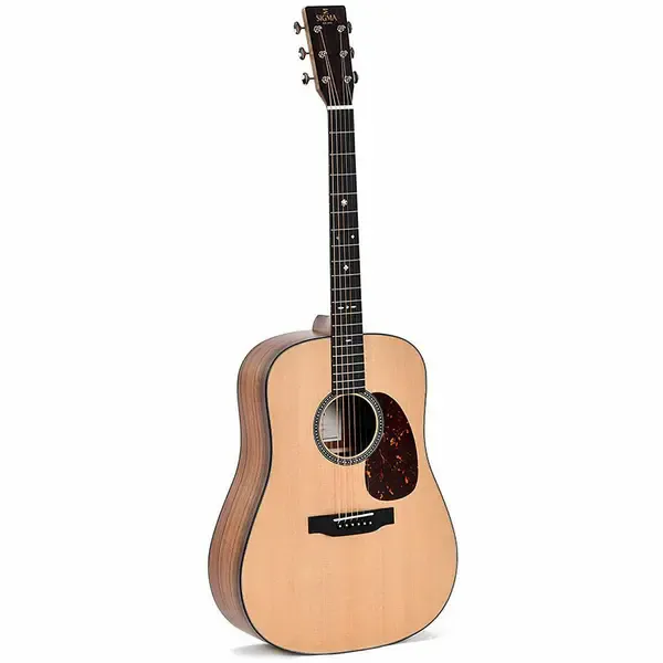 Электроакустическая гитара Sigma Guitars SDP-10E All-Solid Dreadnought Satin Natural