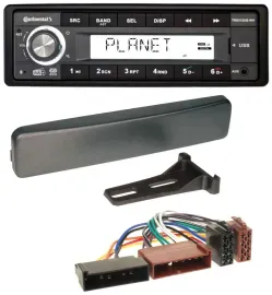 Автомагнитола для Ford Continental 1DIN USB AUX DAB MP3