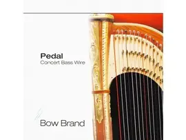 Отдельная струна для педальной арфы Bow Brand BBPAM-D7-S D (7 октава) металл