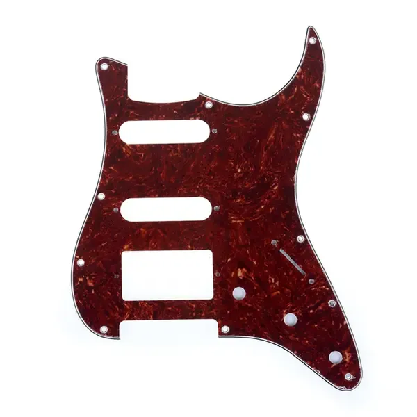 Пикгард Musiclily MX1382BT Fender Stratocaster HSS, 4 слоя, черепаший панцирь