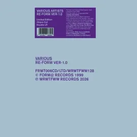 Виниловая пластинка Various Artists - Re-Form Ver-1.0 / VARIOUS [New Vinyl LP]