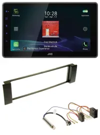 JVC DAB MP3 Bluetooth USB Autoradio für Audi A3 8L 00-03 A6 C5 01-05