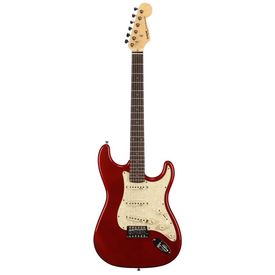 Электрогитара SQOE SEST200 Stratocaster SSS Red