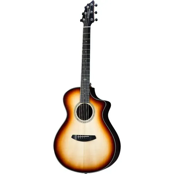 Электроакустическая гитара Breedlove Premier Adirondack Spruce-East Indian RW Concert CE Burnt Amber Burst