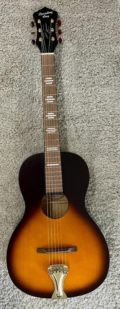 Акустическая гитара Recording King RPS-JTE-T Justin Townes Earle Single O Satin Tobacco Sunburst