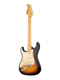 Электрогитара Prodipe ST80MA Stratocaster SSS Left-Handed Sunburst