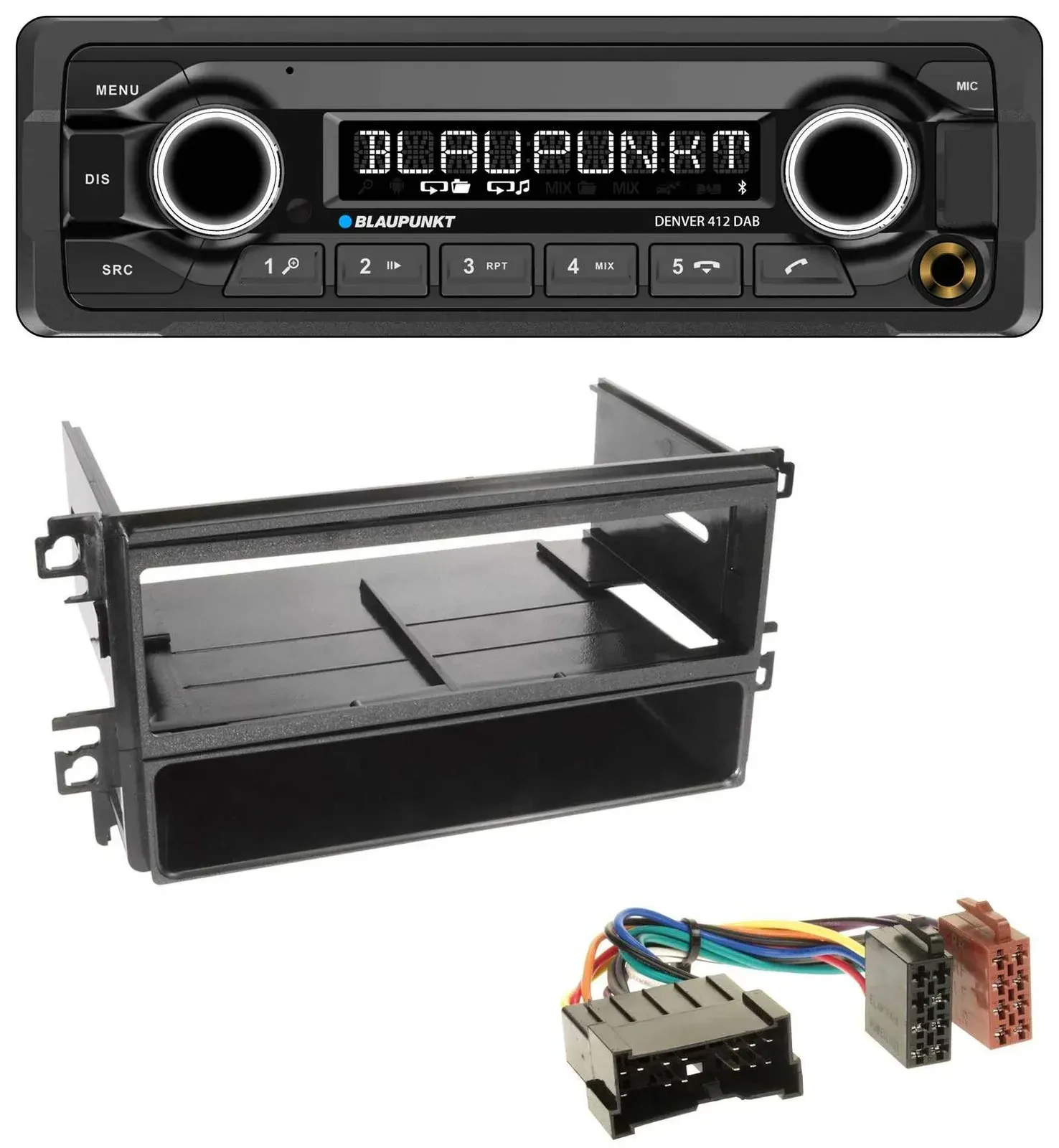 Blaupunkt Bluetooth DAB MP3 USB Autoradio für Hyundai Santa Fe Sonata bis 05