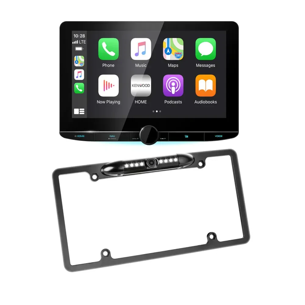 Автомагнитола Kenwood DNR1007XR 10.1" Touchscreen (набор) с камерой номерного знака