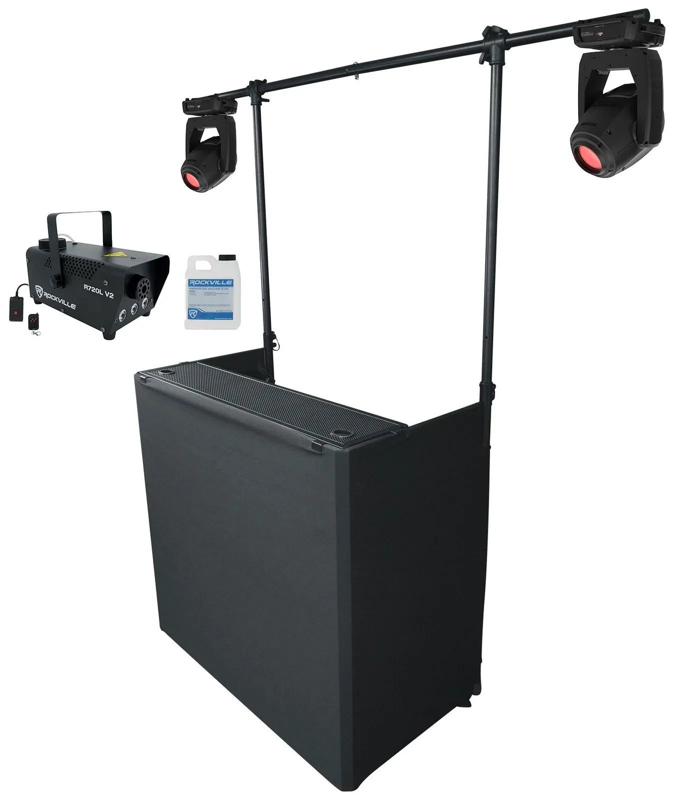 2 Chauvet DJ Intimidator Hybrid 251SR Moving Head Lights+Facade+Truss+Fogger