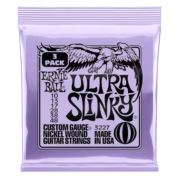 Струны для электрогитары ERNIE BALL 3227 Nickel Slinky Ultra 3 Pack 10-48