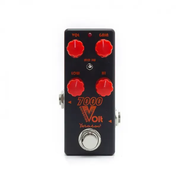 Педаль эффектов для электрогитары Yerasov 7000 Volt Mini Distortion