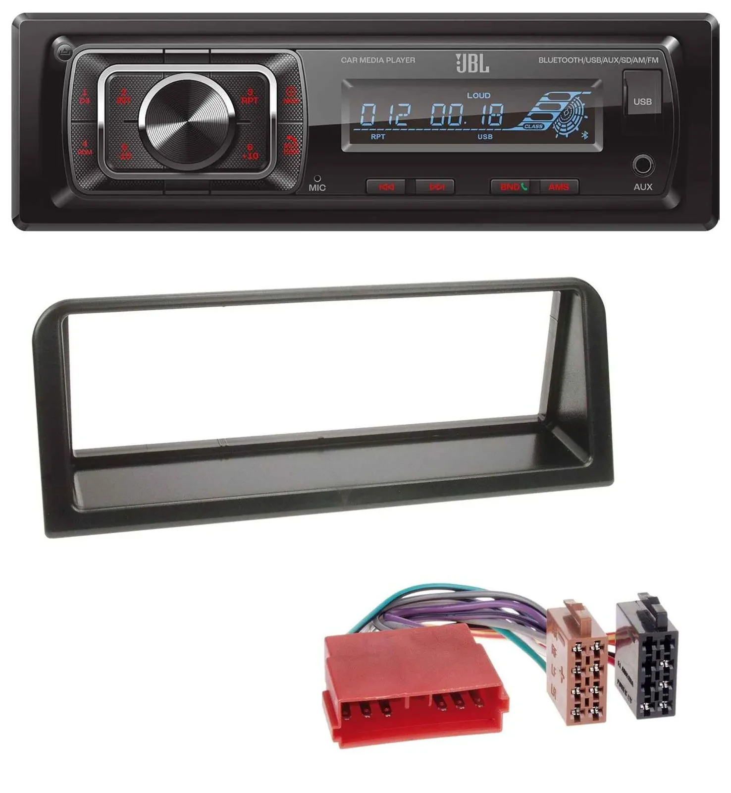 JBL SD AUX MP3 USB Bluetooth Autoradio für Citroen AX / Peugeot 106