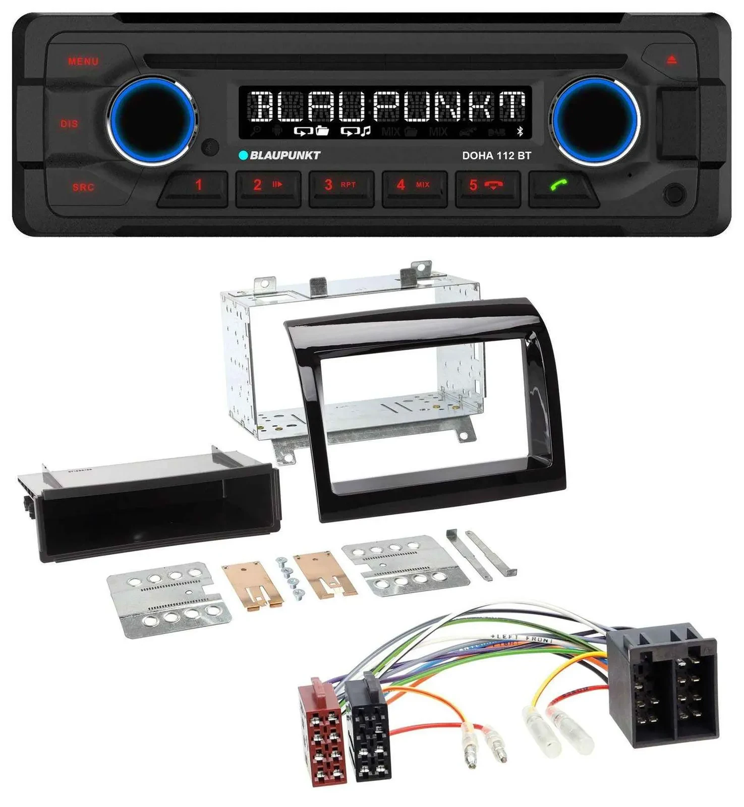 Blaupunkt AUX MP3 CD Bluetooth USB Autoradio für Peugeot Boxer Citroen Jumper Fi