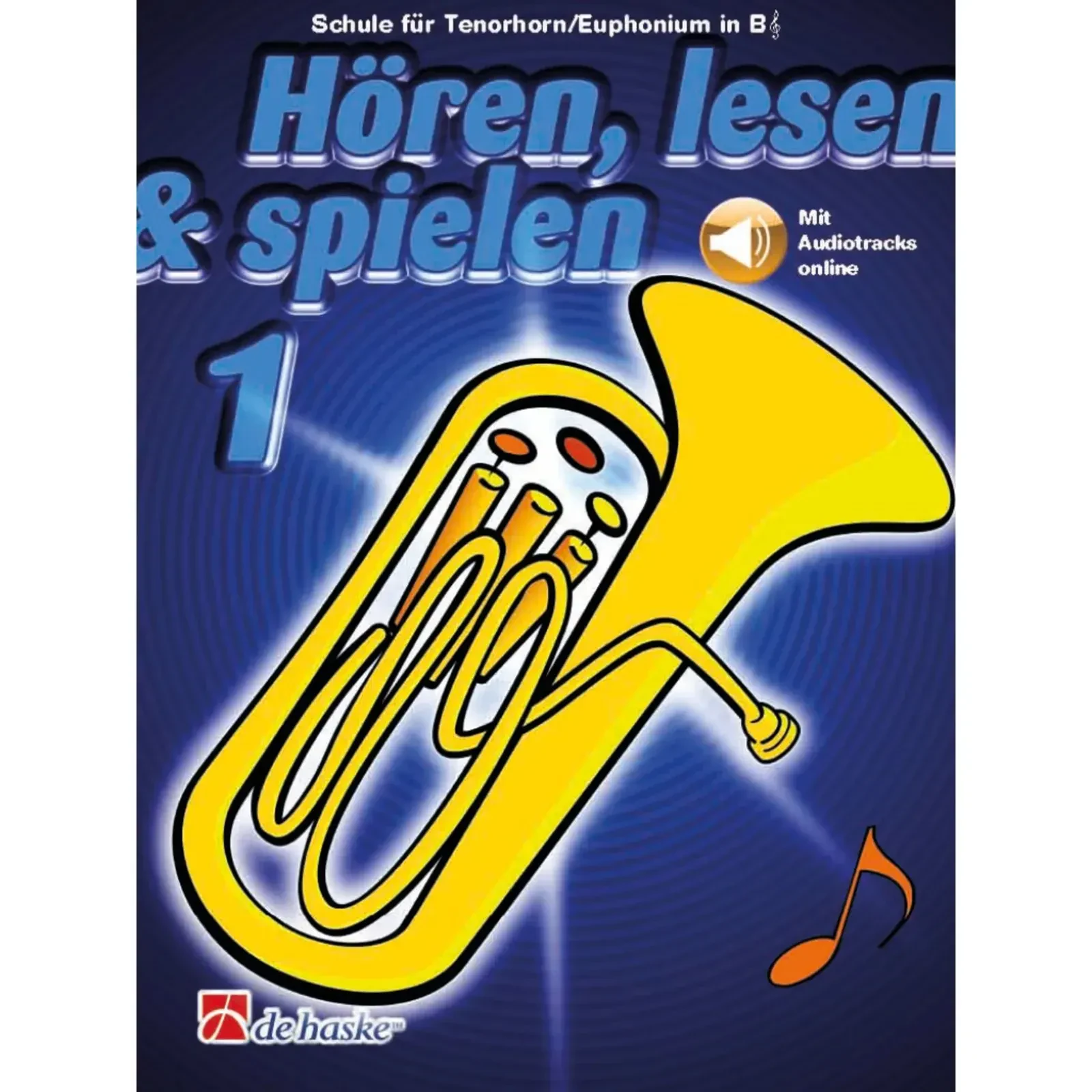 Учебное пособие De Haske Hören, Lesen, Spielen, Band 1 Tenorhorn Euphonium in B