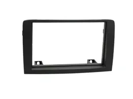 Radioblende Doppel DIN Autoradio für Fiat Idea (schwarz)