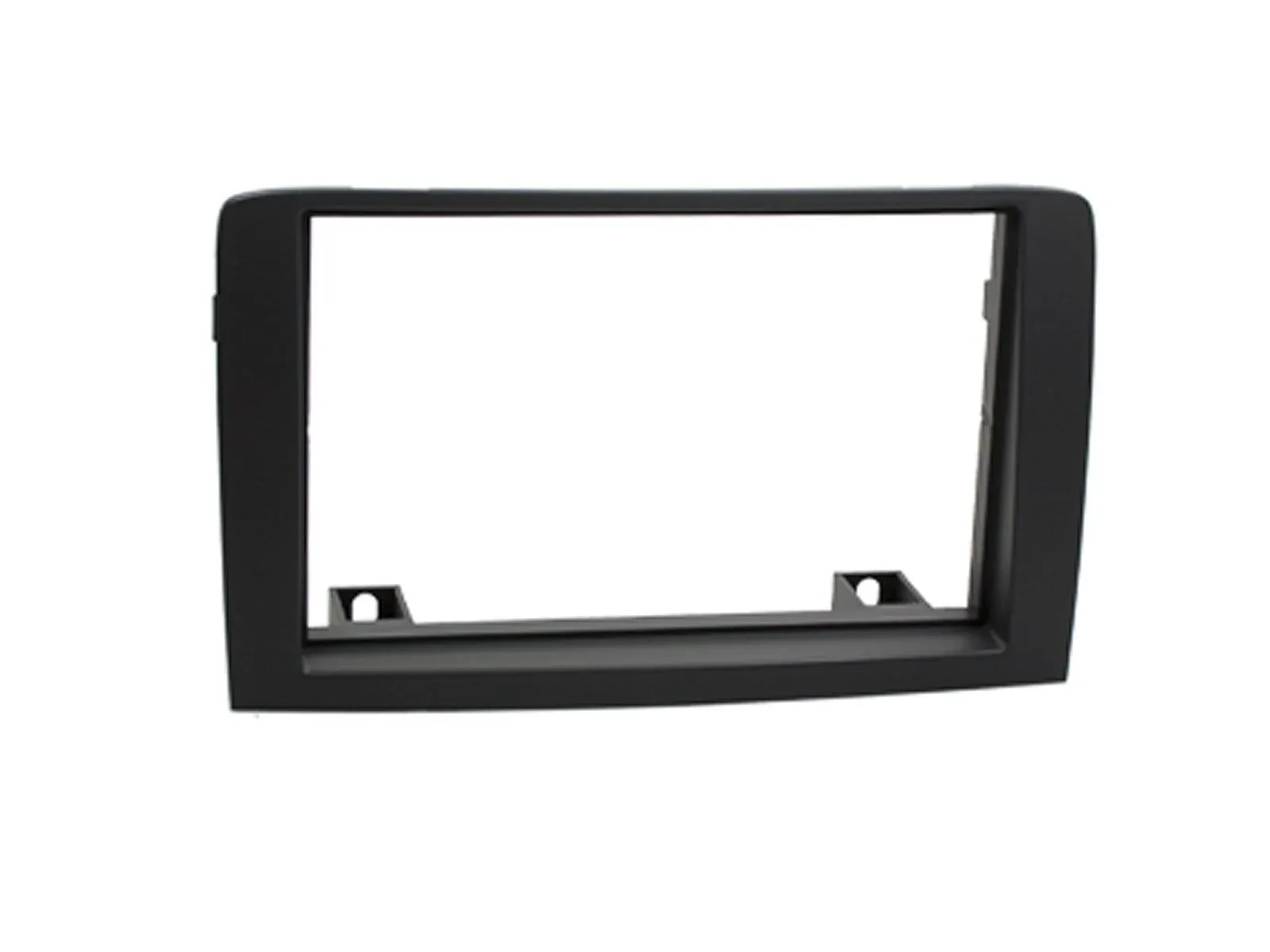 Radioblende Doppel DIN Autoradio für Fiat Idea (schwarz)