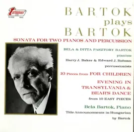BELA - Bartok Plays Bartok (LP, Used)