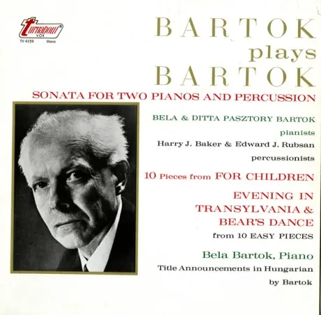 BELA - Bartok Plays Bartok (LP, Used)