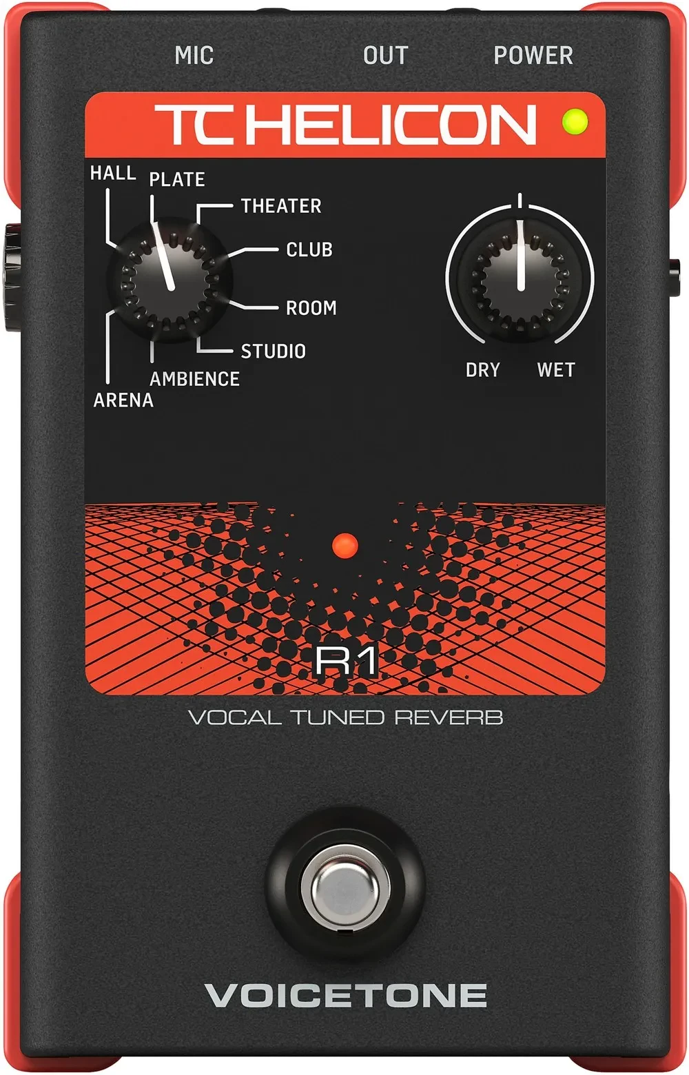 Вокальный процессор TC Helicon VoiceTone R1 Vocal Reverb