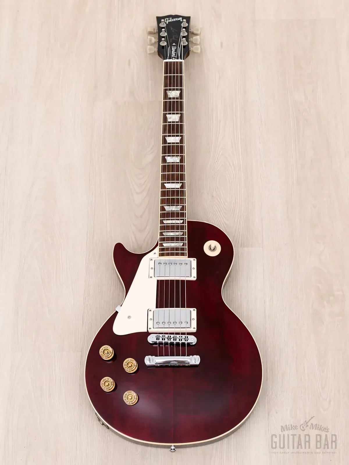 Электрогитара Gibson Les Paul Standard Left-Handed HH Wine Red w/case USA 1997