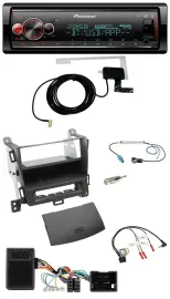 Pioneer Bluetooth DAB USB Lenkrad Autoradio für Opel Tourer Zafira ab 2013 jet b