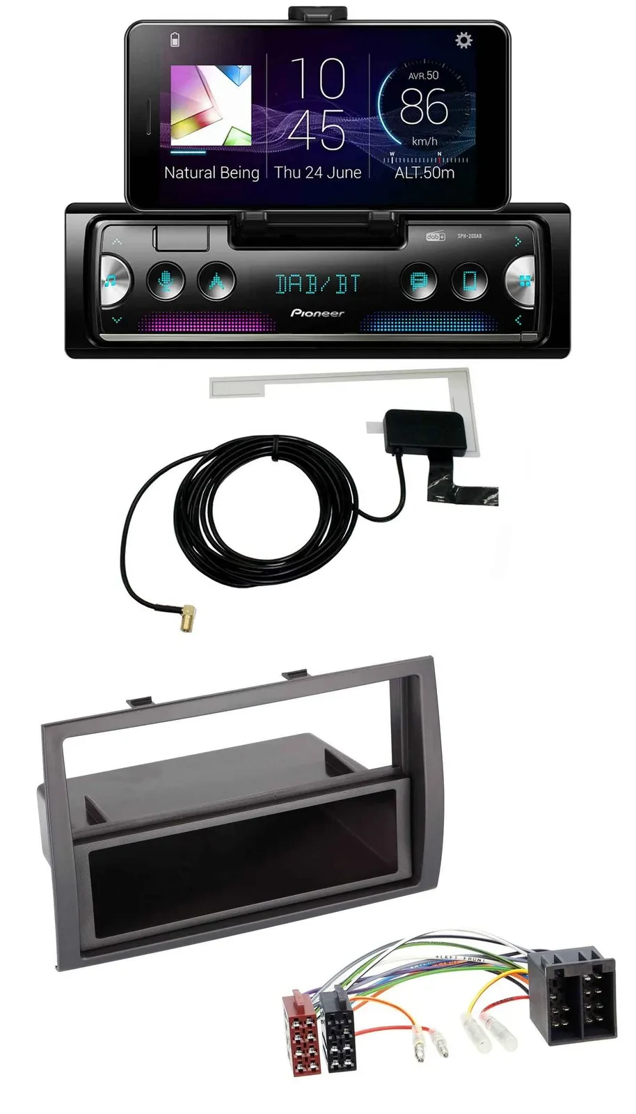 Pioneer DAB Bluetooth MP3 USB Autoradio für Citroen Jumper Peugeot Boxer Fiat Du