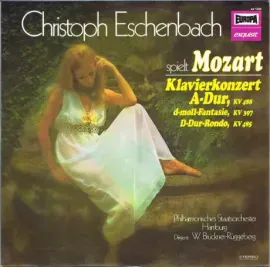 Виниловая пластинка Christoph Eschenbach – Spielt Mozart (Klavierkonzert A-Dur, KV 488 / D-Moll-Fantasie, KV 3) Б/У