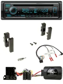 Kenwood Lenkrad Bluetooth DAB USB CD Autoradio für Audi A3 8L 1996-2000