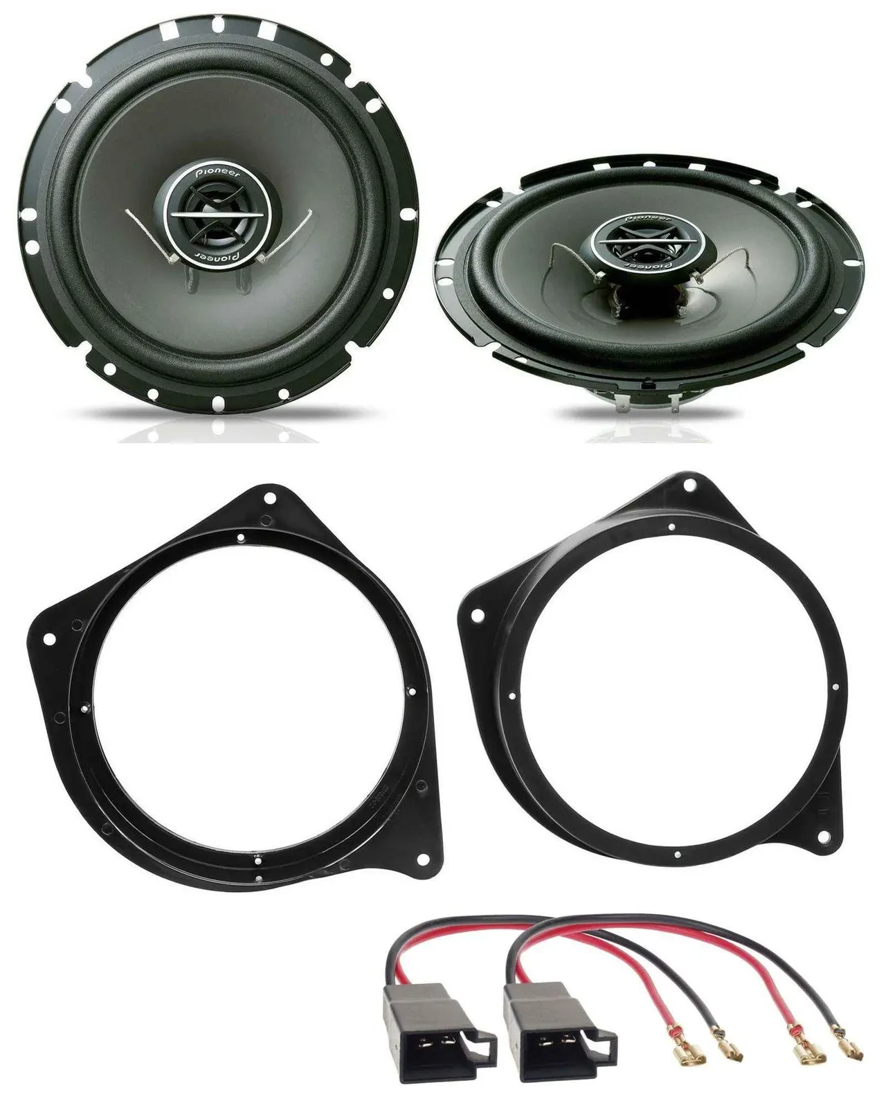 Pioneer 170Watt 2-Wege 16,5cm Lautsprecher für Seat Ibiza Cordoba ab 99 Fronttür