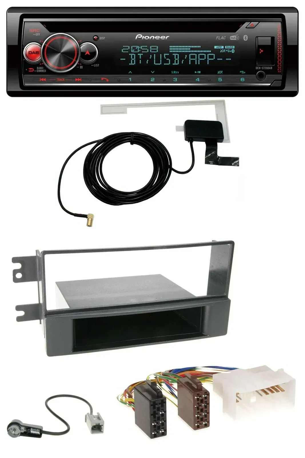 Автомагнитола для Kia Cerato (с 2007) Pioneer DAB, CD, MP3, USB, Bluetooth