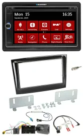 Blaupunkt 2DIN USB DAB Lenkrad Bluetooth TMC Navigation für Fiat Doblo ab 15 pia
