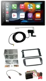 Pioneer MP3 USB Bluetooth DAB 2DIN Autoradio für Ford S-Max Mondeo ab 2007 Profi