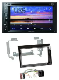 Автомагнитола Pioneer 2DIN, Bluetooth, USB, DVD, DAB, MP3 для Fiat Ducato (2006–2011)
