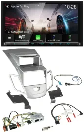 Kenwood Lenkrad 2DIN USB DAB Bluetooth Autoradio für Ford Fiesta 2010-17 Display