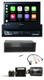 Pioneer DVD Bluetooth DAB USB Lenkrad Autoradio für Citroen C2 2006-2010 C3 2006