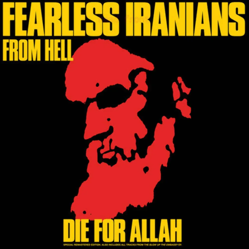 Виниловая пластинка Fearless Iranians From Hell – Die For Allah Релиз 2025