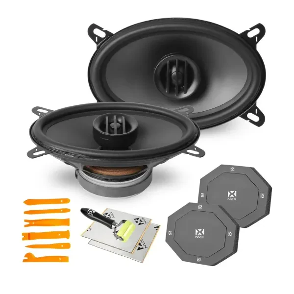 MTX Audio THUNDER46 | 4 x 6" Coaxial Speakers + Accessories