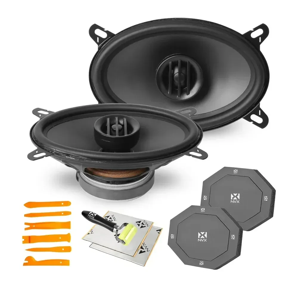 Коаксиальные динамики MTX THUNDER46 4x6" (набор) с аксессуарами