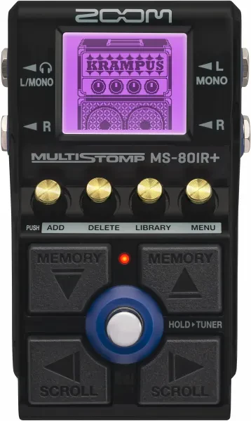 Педаль эффектов для электрогитары Zoom MS-80IR Plus Amp Collection