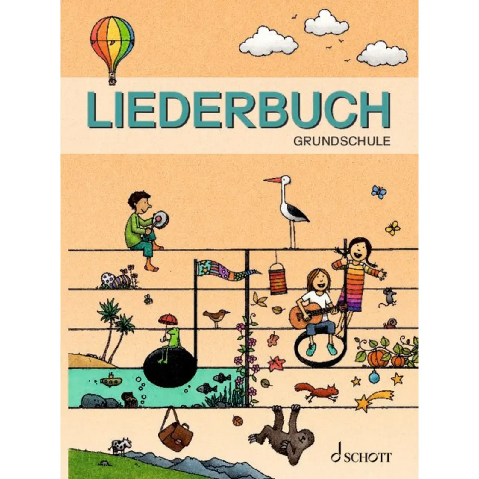Учебное пособие Schott Music Liederbuch Grundschule