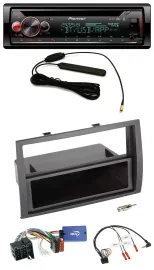 Pioneer USB DAB Lenkrad Bluetooth CD Autoradio für Fiat Ducato 2008-2011 schwarz