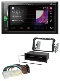 Pioneer 2DIN MP3 DAB USB Bluetooth Autoradio für Opel Vivaro (2011-2015)