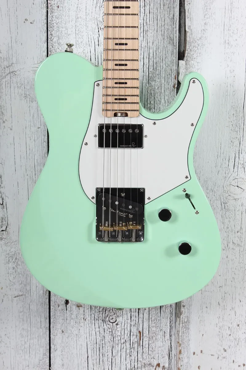 Электрогитара Yamaha Pacifica Standard Plus PACS+11SM 25.5", 22 лада, H-S, праворукая, зеленый, с чехлом