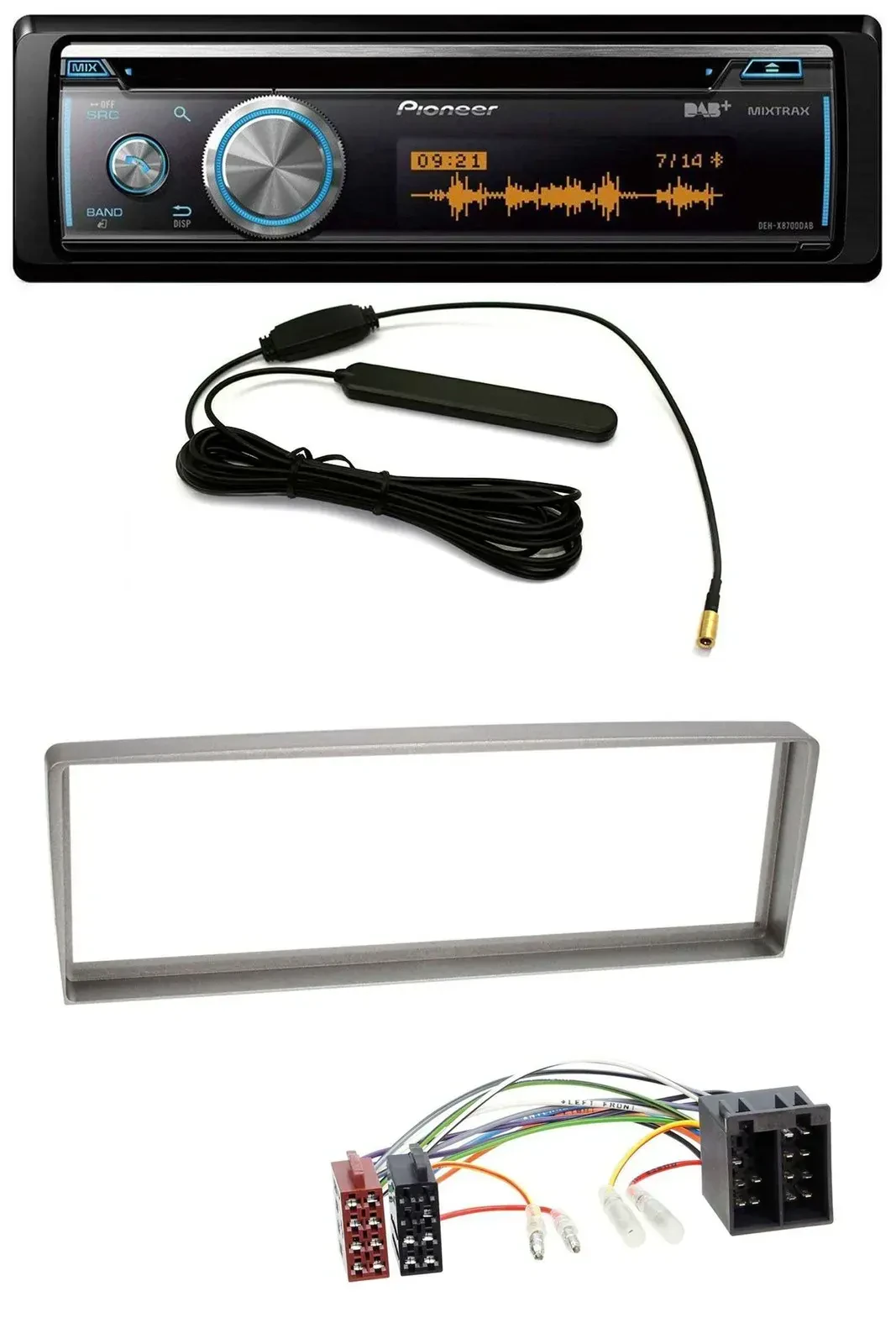 Автомагнитола для Alfa Romeo 156 (2003–2005) Pioneer CD/USB/Bluetooth/DAB/MP3