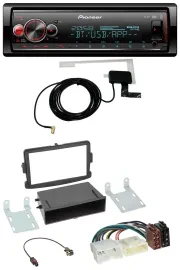 Автомагнитола Pioneer Bluetooth, DAB, USB, MP3 для Dacia Logan, Sandero, Opel Vivaro