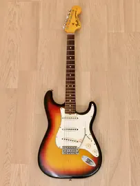 Электрогитара Fender Stratocaster SSS Sunburst w/case USA 1969